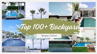 Top 100 backyard landscape design [upl. by Anawik]