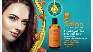 New Argan oil of Morocco Salon  Modicare  Hair Oil  Treatment  Moroccan  Personal Care [upl. by Yattirb696]