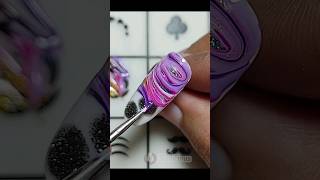 Marble Nails nailicious nails youtubeshorts shortvideo [upl. by Jariah]