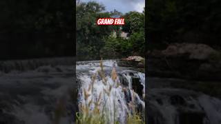 Grand Fall Paterson New Jersey nature forest relaxing naturelovers birds waterfallsounds [upl. by Itch]