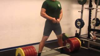 Daniel Ståhl Sumo Dead lift 300kg [upl. by Fabyola]