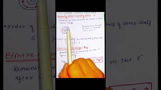 Screening effect shielding effect amp Z effective periodic table neet [upl. by Analise]