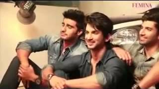 Aditya Roy Kapur  Sushant Singh Rajput Arjun Kapoor  Femina Photoshoot 2013 [upl. by Scrope]