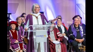 Louise Penny receiving honorary doctorate from Laurier University [upl. by Citron310]