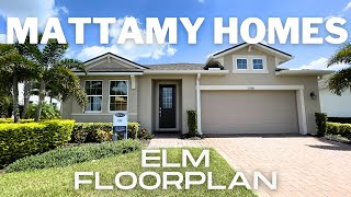 Elm Floorplan  Mattamy Homes  Lutz Florida [upl. by Leta]