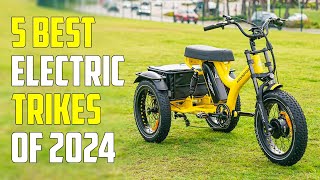 5 Best Electric Tricycles 2024  Best ETrike 2024 [upl. by Tenaej]