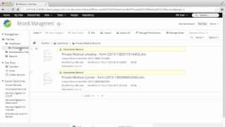 Alfresco Records Management Complete a record [upl. by Aneerehs]