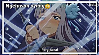 ketika lu baru tau klo lawannya ayang lu sendiri😂 jedag jedug anime [upl. by Ynitsed]