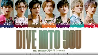 NCT DREAM  DIVE INTO YOU 고래 Lyrics Color CodedHanRomEng [upl. by Derward]