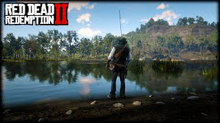 Morning Fishing on Elysian Pool  Red Dead Redemption 2 [upl. by Callahan]