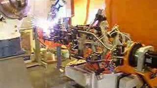 Welding of motorcycle frame [upl. by Eivlys]