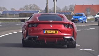 Supercars Accelerating LOUD 812 Superfast Aventador GT2 M3 C63 [upl. by Quenna598]