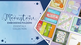 The Craft Show  Moonstone Embossing Folders [upl. by Elata]