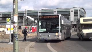 Schienenersatzverkehr SBahn Berlin Ringbahn  2 O405N amp 1 Citaro am Bahnhof Ostkreuz HD [upl. by Perl]