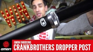 Unboxing The crankbrothers Highline Dropper Post  WIN With GMBN [upl. by Llehsyt643]