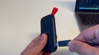 SANDISK Portable  USB 32 Gen 2 Speicher  Unboxing  Test  4k  External Storage SSD  Hard Disk [upl. by Katalin486]