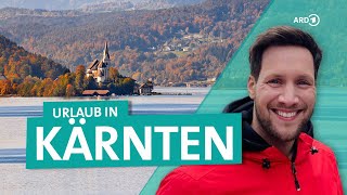 Österreich Urlaub in Kärnten Entspannung am Wörthersee Velden und Klagenfurt  ARD Reisen [upl. by Ingold]