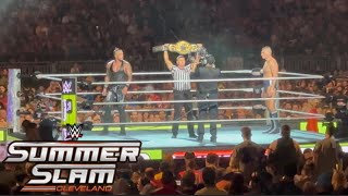 Damian Priest vs Gunther Full Match  WWE Summerslam 832024 [upl. by Adiazteb751]