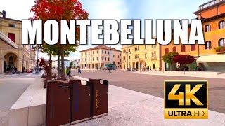 MONTEBELLUNA WALKING TOUR ITALY 🇮🇹 ULTRA HD 4K 60fps [upl. by Weirick]