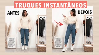 Truques simples que vão TRANSFORMAR SEUS LOOKS em segundos  Viihrocha [upl. by Gottuard]