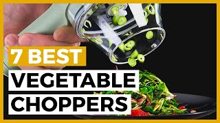 Best Vegetable Choppers in 2024  How to Find a Good Vegetable Chopper [upl. by Wilone]