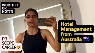 HOTEL MANAGEMENT COURSE FROM AUSTRALIA 🇦🇺 🎓👩‍🎓🧑‍💻 Vlog [upl. by Noedig631]