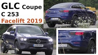 Mercedes Erlkönig GLC Coupe Facelift Modellpflege C253 FL close up  Nahaufnahme  4K SPY VIDEO [upl. by Mcdonald44]