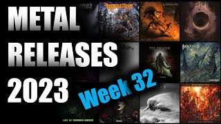 New Metal amp Hard Rock releases 2023 – Week 32 [upl. by Moskow539]