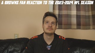 A Browns Fan Reaction to the 20232024 NFL Season [upl. by Ynney136]