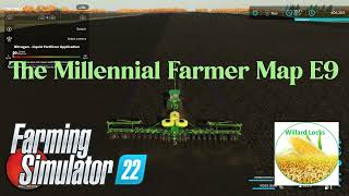 Planting Soybeans amp Contract Work  The Millennial Farmer Map E9  Farming Simulator 22 [upl. by Towland667]