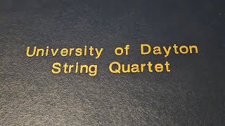 Haydn String Quartet No 13 Op 77 no1 Mv 1 University of Dayton String Quartet [upl. by Alinna]