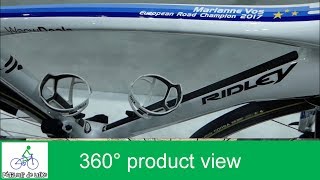 Pro Bike Marianne Vos Ridley Jane SL 2018 [upl. by Airun705]