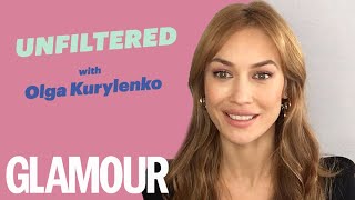 Black Widows Olga Kurylenko On Fighting Feminism amp Working With Scarlett  GLAMOUR Unfiltered [upl. by Frye]