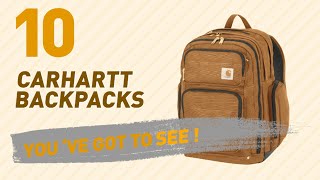 Top Backpacks By Carhartt  New amp Popular 2017 [upl. by Ahsiuqal]