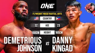 Demetrious Johnson vs Danny Kingad  Full Fight Replay [upl. by Calondra437]