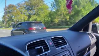 Stock turbo E85 mk6 GTI VS K04 Mk6 GTI short pull in 3rd [upl. by Christis]