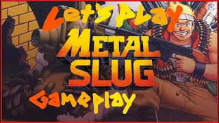 Hardest Retro Game Ever  Metal Slug 1 Full Gameplay [upl. by Letnohc11]