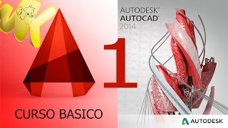 AutoCAD 2014 Tutorial descarga y conociendo la interfaz Curso Básico Español Capitulo 1 [upl. by Dorri610]