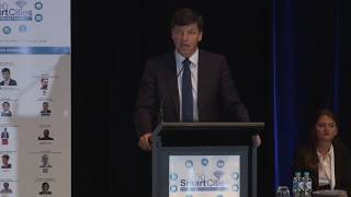 Australian Govt Smart Cities Plan announced at Smart Cities Expo World Forum 2016 Sydney [upl. by Ninel]