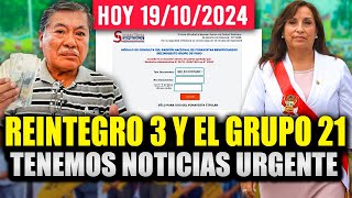 ¡Fonavistas reintegro 3 y el grupo 21 cobran juntos “DOBLE LINEAMIENTO” PARA SIGUIENTE PAGO [upl. by Aicnorev]