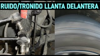 Auto con ruido en una llanta delantera truena la llanta delantera [upl. by Gaelan26]