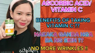 WHAT ARE THE BENEFITS OF ASCORBIC ACID TO OUR BODY  BY SIMPLEE SUPPLEMENTS  HONEST REVIEW [upl. by Aikenahs]