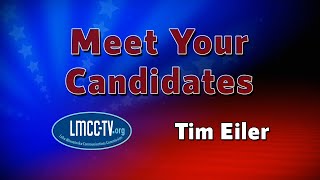 Meet Your Candidates St Bonifacius Tim Eiler [upl. by Artened]