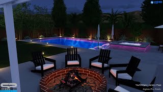 BEST 3 Swimming Pool Layout amp Design  Elegant  Stylish  Relaxing  Fun  Saginaw Way Family [upl. by Alyl]