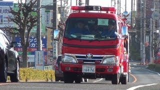 続々と集結する消防車両 さいたま市出初式2013 [upl. by Pickens]