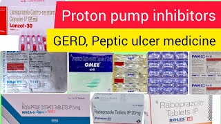 Proton pump inhibitors Gastric medicinePeptic ulcerGERD Best gastric medicineMedicine Medical [upl. by Lamrert50]