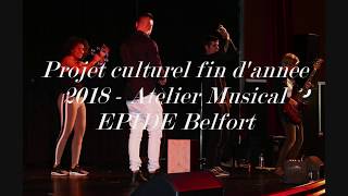 Projet culturel  spectacle fin dannée EPIDE Belfort [upl. by Haliehs518]