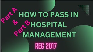 Unit wise important questions in hospital management subject [upl. by Yzus]