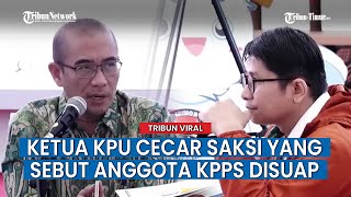 FULLL Saksi PKB Berdebat dengan Ketua KPU Usai Narasikan Ada Anggota KPPS Disuap [upl. by Aurie]