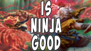 Ninja Card Review  Flesh and Blood Part the Mistveil [upl. by Auqemahs968]